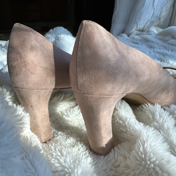 Tan Kelly and Katie Peep-Toe Shoes - Picture 3 of 3